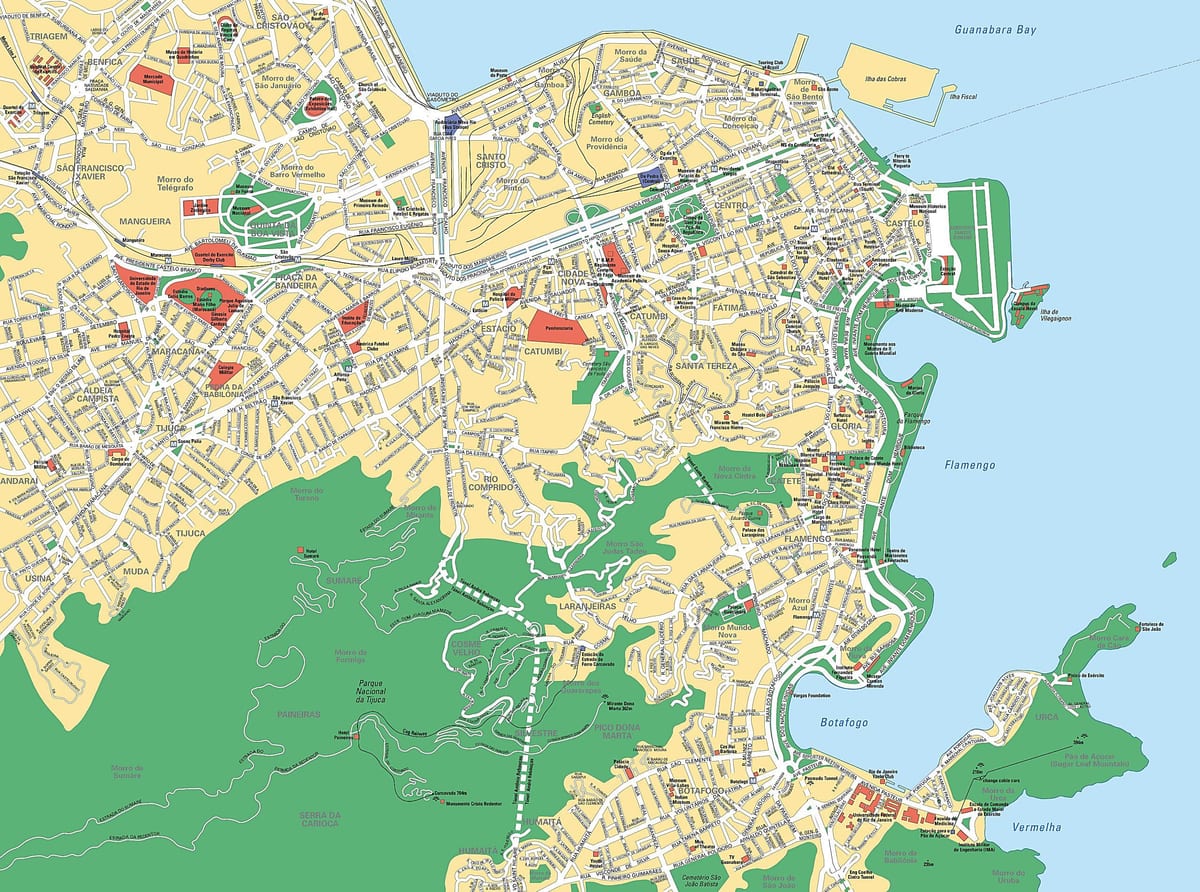 Rio de Janeiro beyong karte